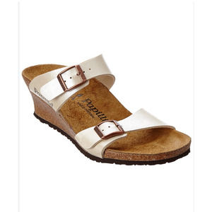 NWT Birkenstock White Dorothy Wedge Sandal